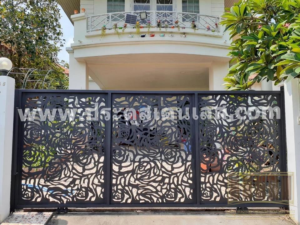 ประตูรั้ว CNC Iron Gate